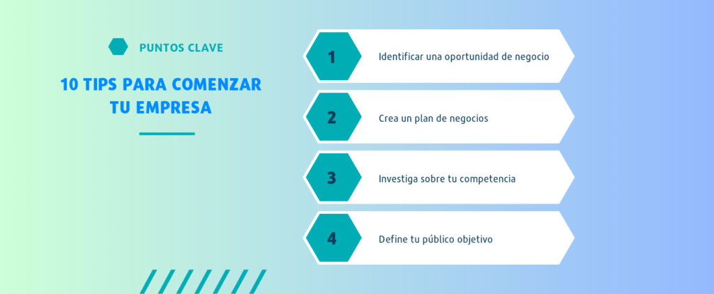 Tips para crear empresas